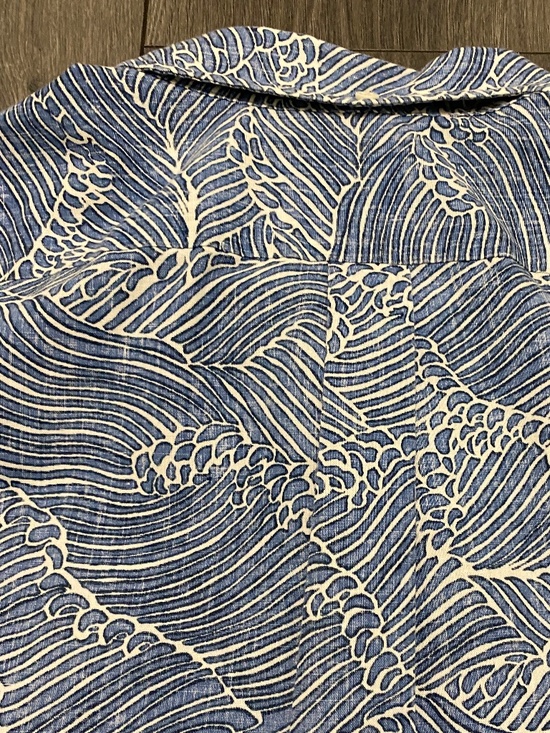 Reyn Spooner Molokai Channel Short Sleeve Button-Down Shirt Size L - Picture 8 of 10